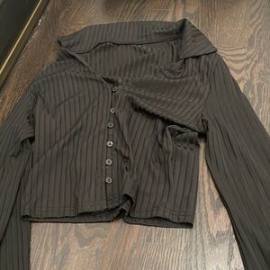 black dress shirt